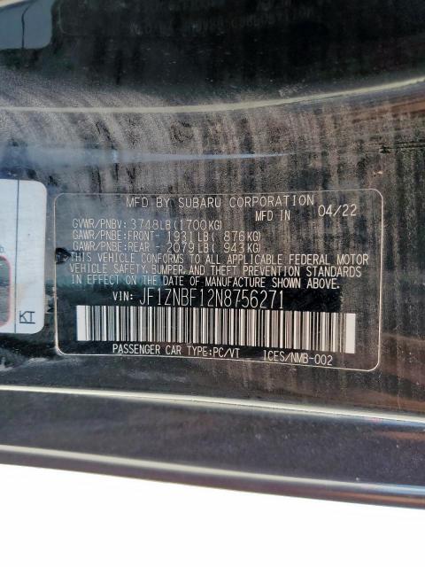 2022 TOYOTA GR 86 PREMIUM - JF1ZNBF12N8756271