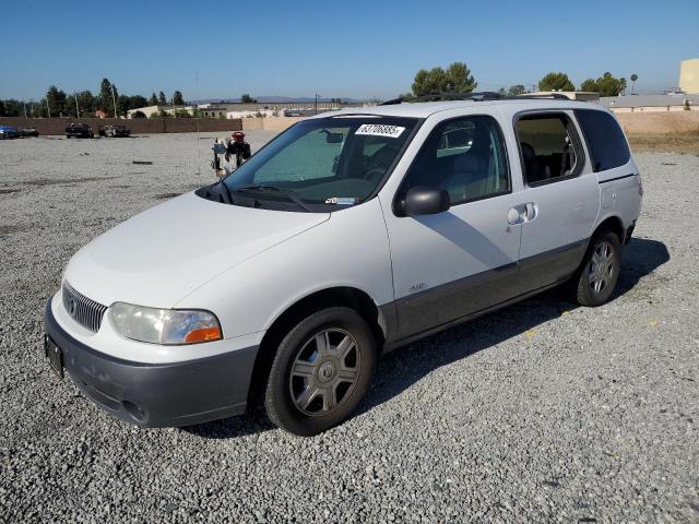 MERCURY VILLAGER 2001 white  gas 4M2ZV12T71DJ02521 photo #1