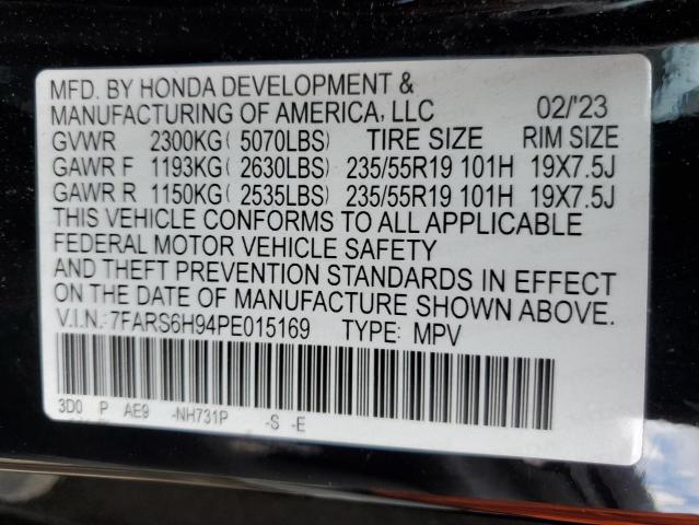 2023 HONDA CR-V SPORT - 7FARS6H94PE015169