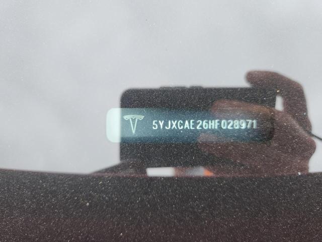 2017 TESLA MODEL X 5YJXCAE26HF028971
