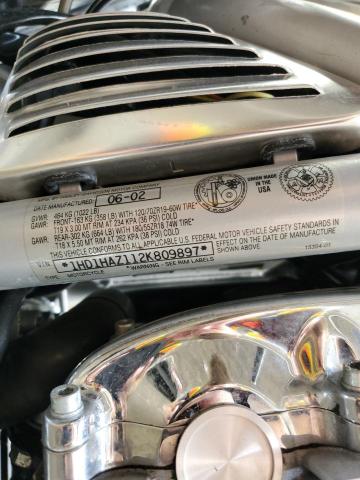 2002 HARLEY-DAVIDSON VRSCA 1HD1HAZ112K809897