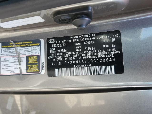 2013 KIA OPTIMA EX - 5XXGN4A76DG120649