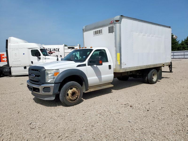 FORD F450 SUPER 2013 white  gas 1FDUF4GY1DEA57590 photo #1