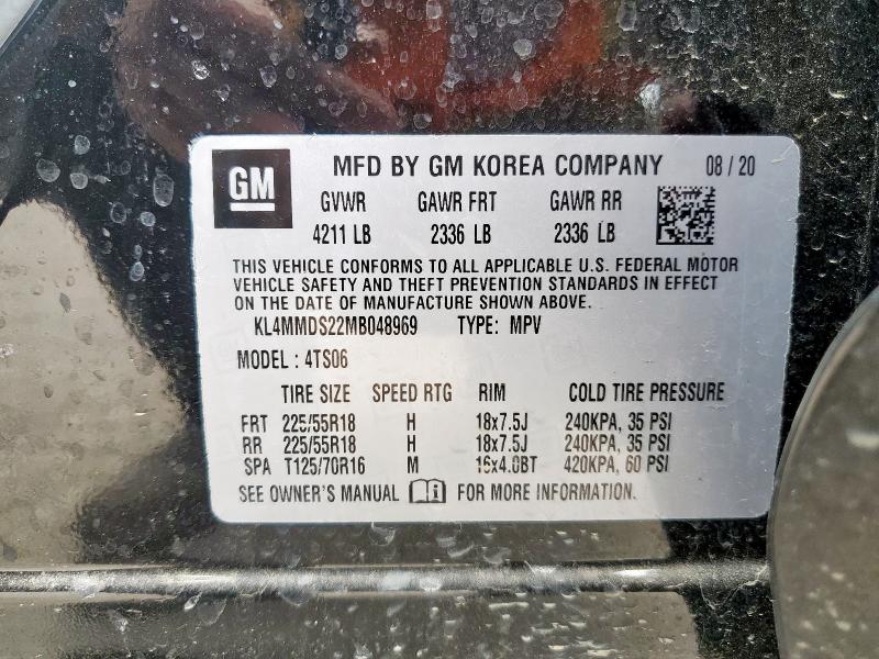 2021 BUICK ENCORE GX - KL4MMDS22MB048969