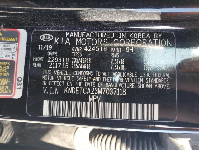 2021 KIA SELTOS SX KNDETCA23M7037118