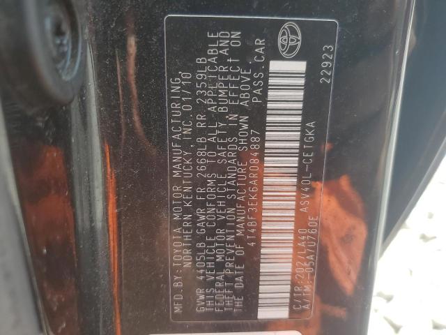 2010 TOYOTA CAMRY BASE - 4T4BF3EK6AR084887