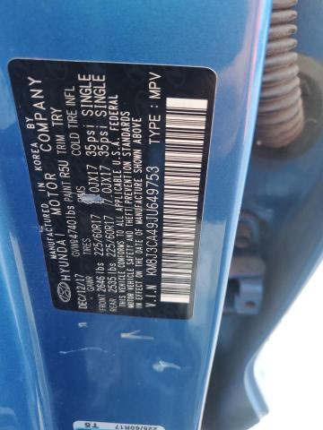 2018 HYUNDAI TUCSON SEL KM8J3CA49JU649753