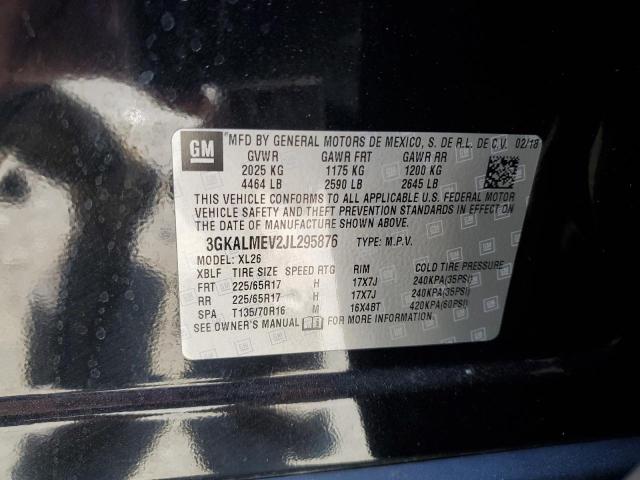 2018 GMC TERRAIN SL 3GKALMEV2JL295876