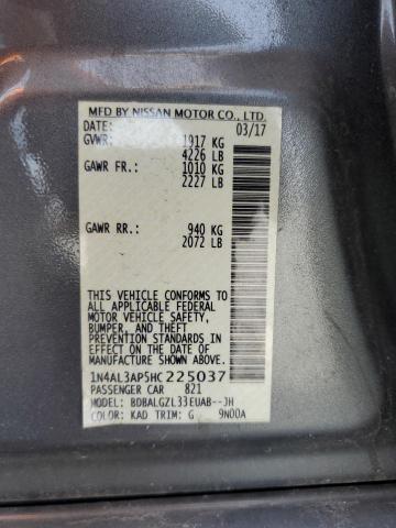 2017 NISSAN ALTIMA 2.5 1N4AL3AP5HC225037