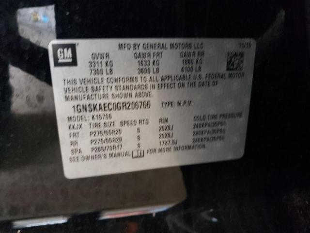 2016 CHEVROLET TAHOE K1500 LS 1GNSKAEC0GR206766