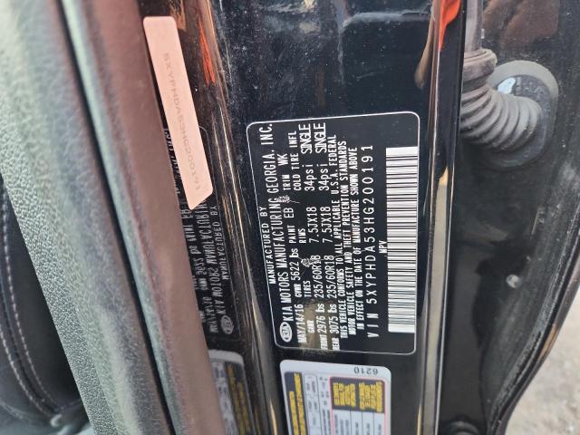 2017 KIA SORENTO EX 5XYPHDA53HG200191