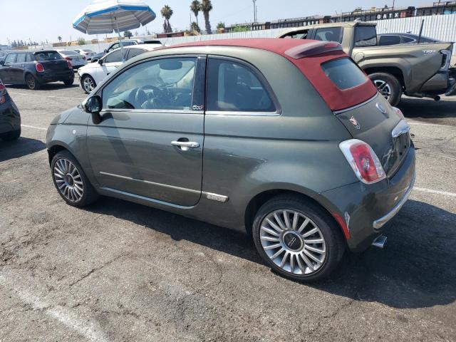 FIAT 500 LOUNGE 2017 green  gas 3C3CFFER8HT697832 photo #3