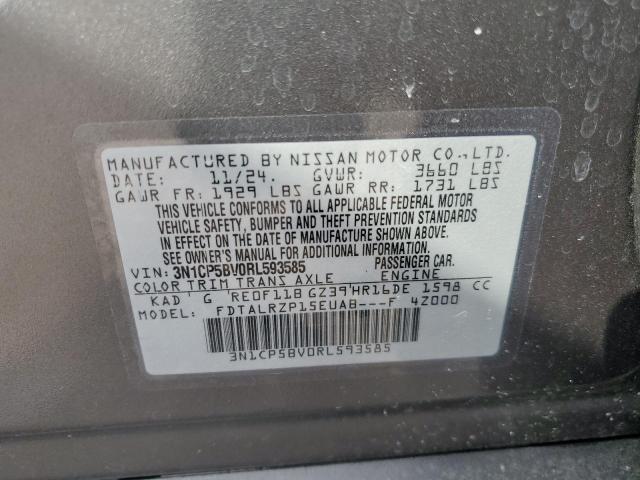 2024 NISSAN KICKS S 3N1CP5BV0RL593585