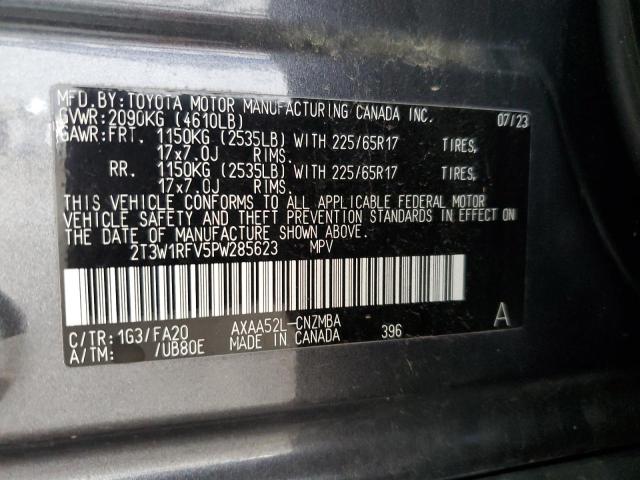 2023 TOYOTA RAV4 XLE - 2T3W1RFV5PW285623
