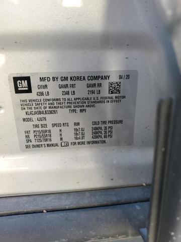 2020 BUICK ENCORE PRE KL4CJASB4LB338261