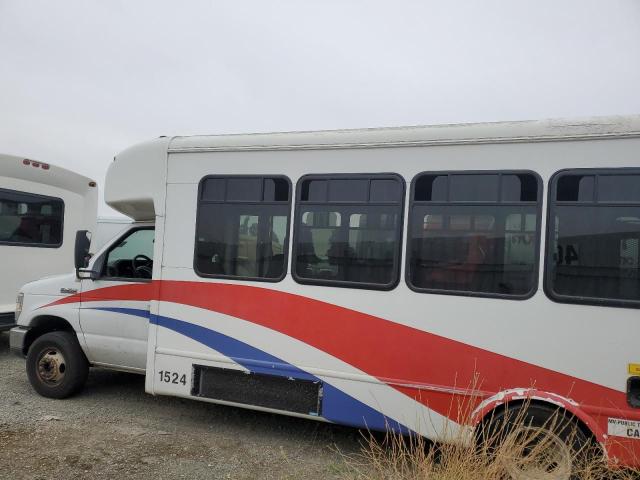FORD ECONOLINE 2013 white cutaway gas 1FDFE4FS6DDB36817 photo #4