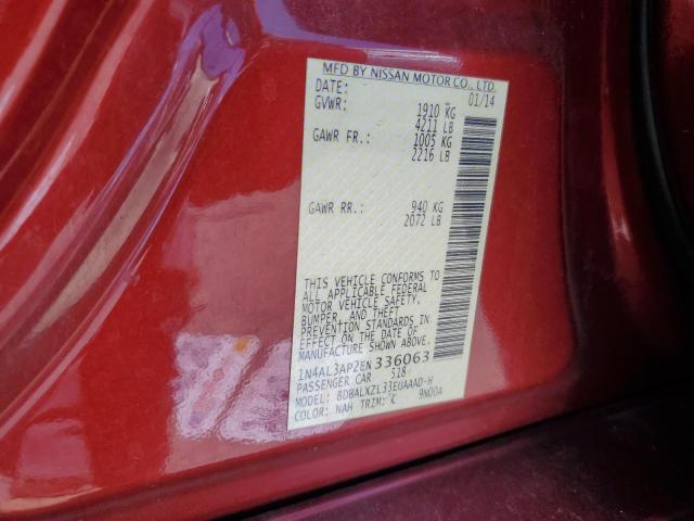 2014 NISSAN ALTIMA 2.5 - 1N4AL3AP2EN336063