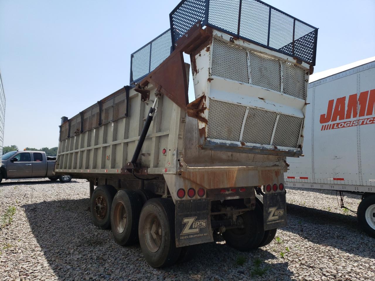 Lot #3215098600 1974 DUMP TRAILER