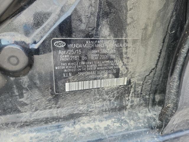 2016 HYUNDAI ELANTRA SE - 5NPDH4AEXGH684676
