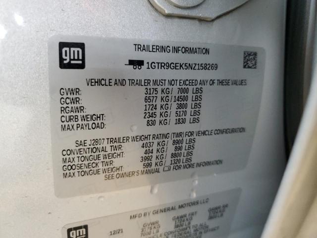 2022 GMC SIERRA LIM 1GTR9GEK5NZ158269