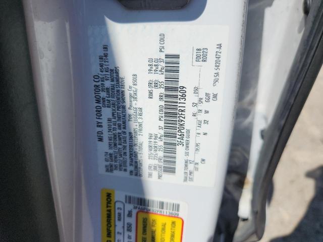 2015 FORD FUSION TIT 3FA6P0K92FR113609