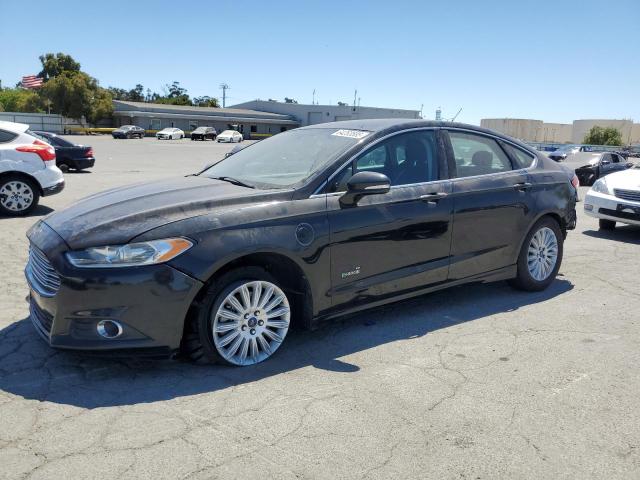 FORD FUSION SE 2014 black  hybrid engine 3FA6P0PU3ER256001 photo #1