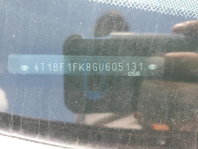 2016 TOYOTA CAMRY - 4T1BF1FK8GU605131