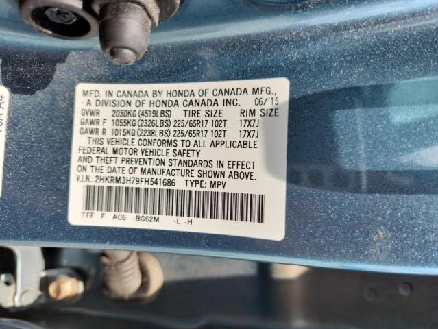 2015 HONDA CR-V EXL 2HKRM3H79FH541686