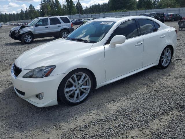 LEXUS IS 350 2006 white  gas JTHBE262X62002591 photo #1