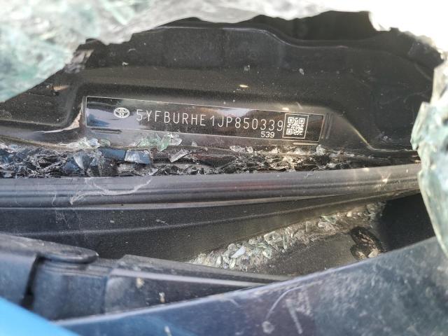 2018 TOYOTA COROLLA L - 5YFBURHE1JP850339