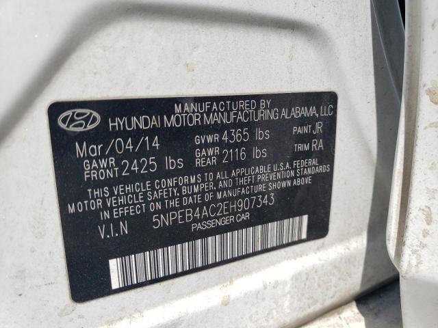 2014 HYUNDAI SONATA GLS - 5NPEB4AC2EH907343
