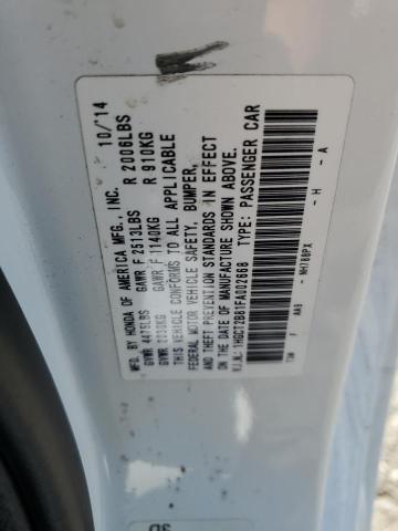 2015 HONDA ACCORD EXL 1HGCT2B81FA002668