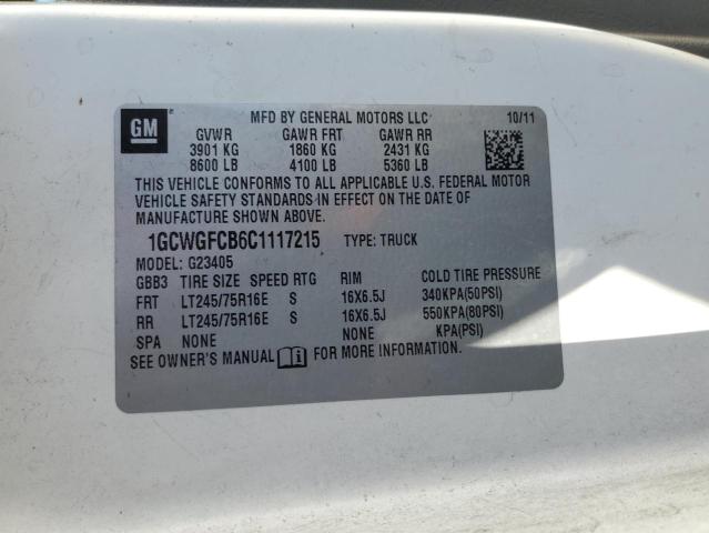 2012 CHEVROLET EXPRESS G2 #3308272156