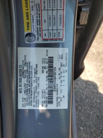 2010 FORD FUSION SE - 3FAHP0HG2AR207576