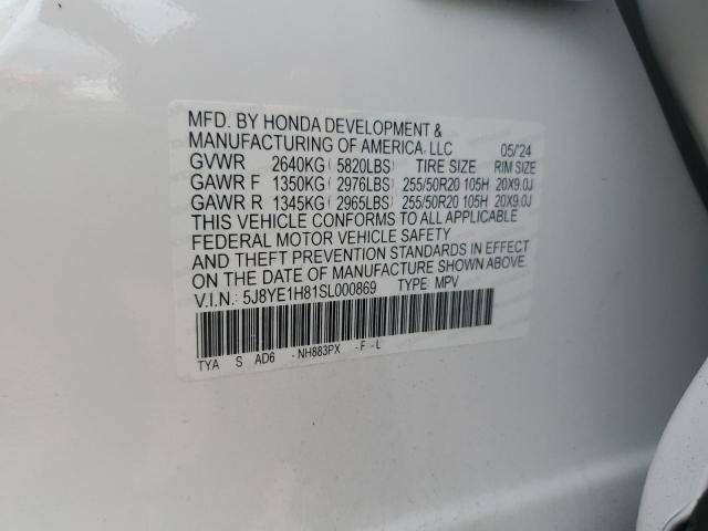 2025 ACURA MDX ADVANC 5J8YE1H81SL000869
