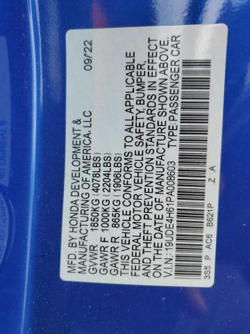2023 ACURA INTEGRA A- 19UDE4H61PA008603