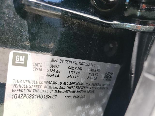 2017 BUICK LACROSSE E 1G4ZP5SS1HU182662