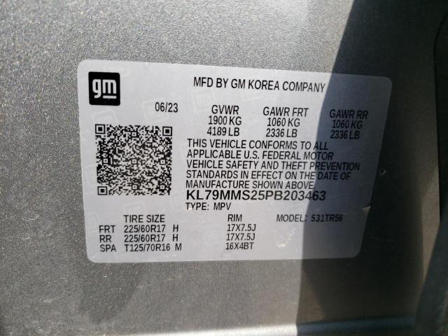 2023 CHEVROLET TRAILBLAZE - KL79MMS25PB203463