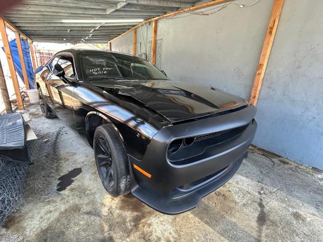 DODGE CHALLENGER 2019 black  flexible fuel 2C3CDZAG3KH758466 photo #1