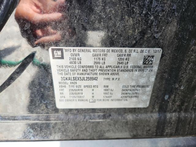2018 GMC TERRAIN DE 3GKALSEX5JL258942
