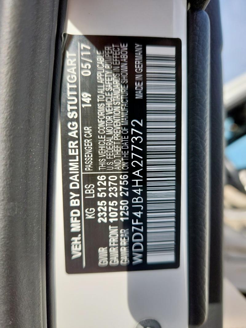 2017 MERCEDES-BENZ E 300 - WDDZF4JB4HA277372