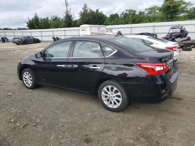 NISSAN SENTRA S 2019 black  gas 3N1AB7AP4KY394682 photo #3