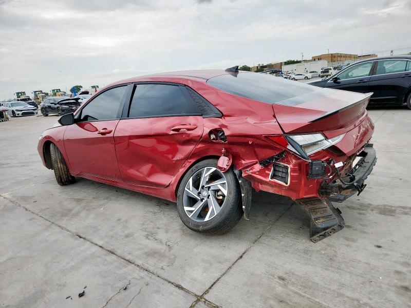 HYUNDAI ELANTRA SE 2025 red  gas KMHLM4DG2SU934975 photo #3