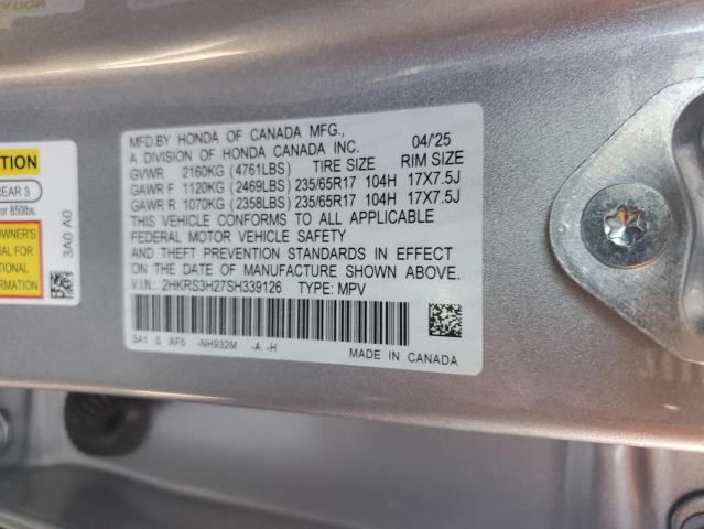 2025 HONDA CR-V LX 2HKRS3H27SH339126