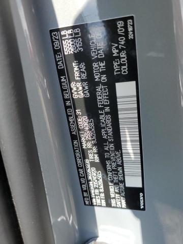 2024 VOLVO XC40 RECHA YV4EH3HL3R2263239