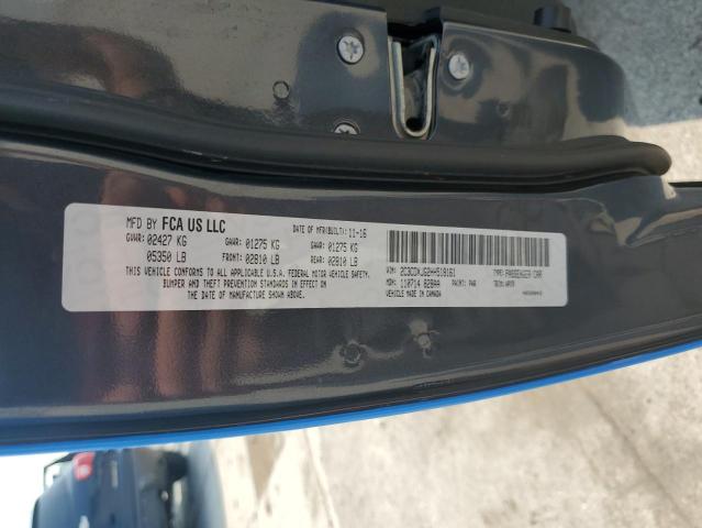 2017 DODGE CHARGER SX 2C3CDXJG2HH518161