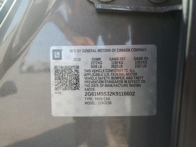 2019 CADILLAC XTS LUXURY - 2G61M5S32K9116602