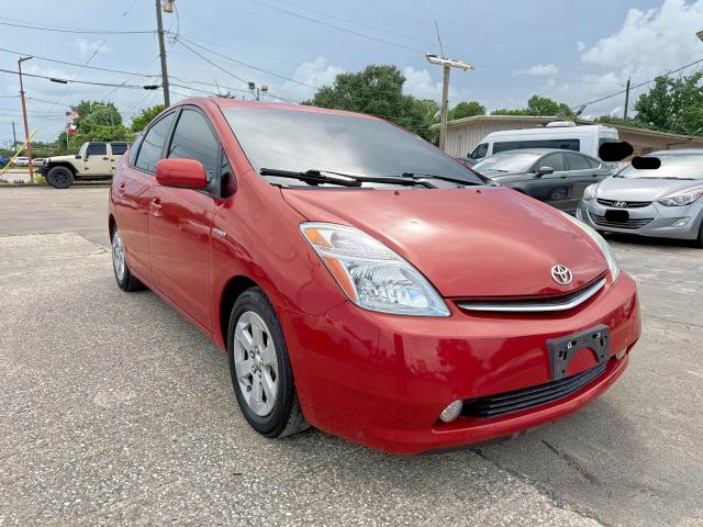 TOYOTA PRIUS 2007 maroon  hybrid engine JTDKB20U073279587 photo #1