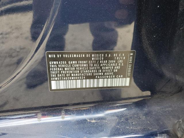 2019 VOLKSWAGEN GTI S 3VW5T7AU2KM004524
