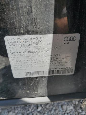2017 AUDI Q5 PREMIUM WA1L2AFP7HA082469